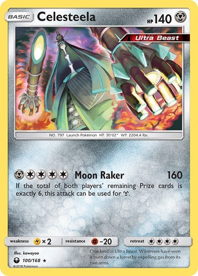 Celesteela - 100/168 (Holo Rare) [CES-100-HR]