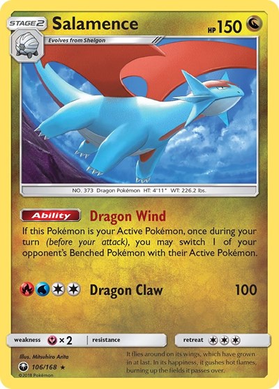 Salamence - 106/168 (Holo Rare) [CES-106-HR]