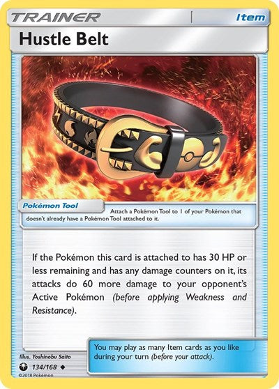 Hustle Belt - 134/168 (Uncommon) [CES-134-U]