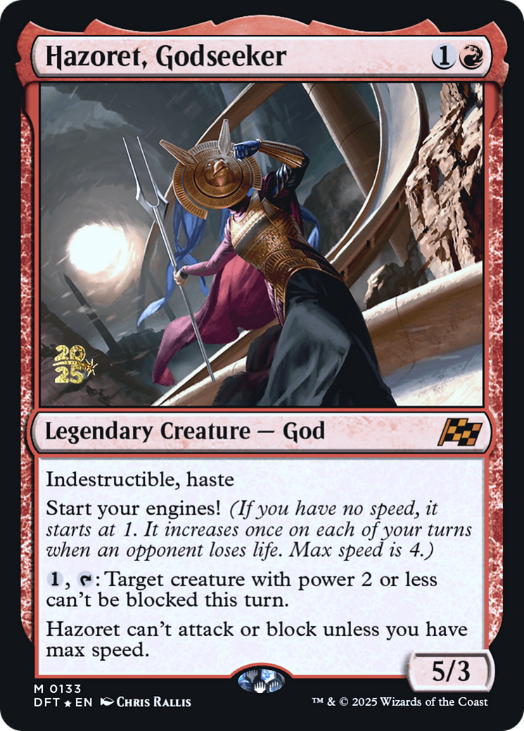 Hazoret, Godseeker - Prerelease Promo [PDFT-133s]
