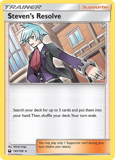 Steven's Resolve - 145/168 (Holo Rare) [CES-145-HR]