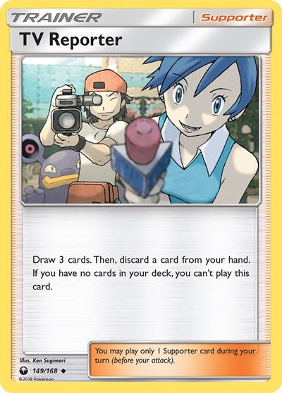 TV Reporter - 149/168 (Uncommon) [CES-149-U]