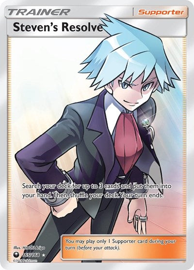 Steven's Resolve - 165/168 (Ultra Rare) [CES-165-UR]