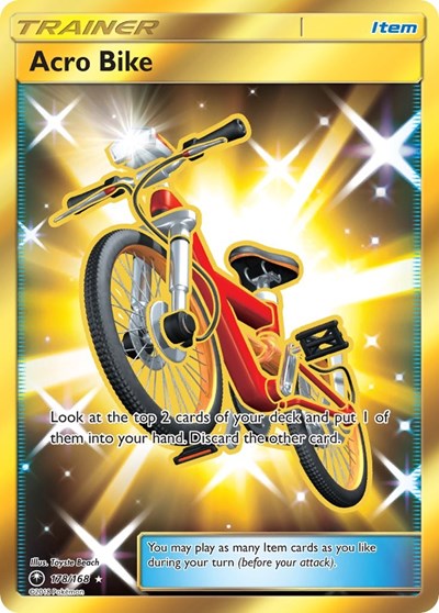 Acro Bike - 178/168 (Secret Rare) [CES-178-SR]