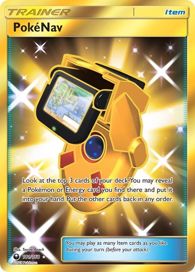 PokeNav - 181/168 (Secret Rare) [CES-181-SR]