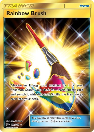 Rainbow Brush - 182/168 (Secret Rare) [CES-182-SR]
