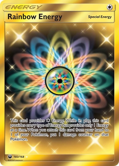 Rainbow Energy - 183/168 (Secret Rare) [CES-183-SR]