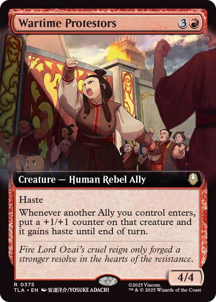 Wartime Protestors - Extended Art [TLA-375]