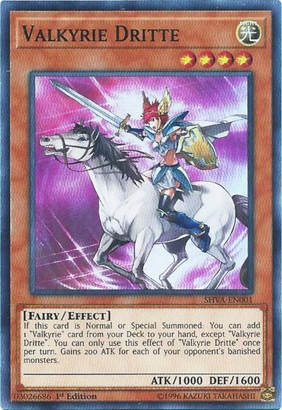 Valkyrie Dritte (Super Rare) [SHVA-EN001-SuR]