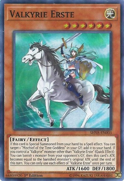 Valkyrie Erste (Super Rare) [SHVA-EN003-SuR]