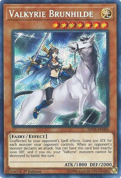 Valkyrie Brunhilde (Secret Rare) [SHVA-EN004-SeR]