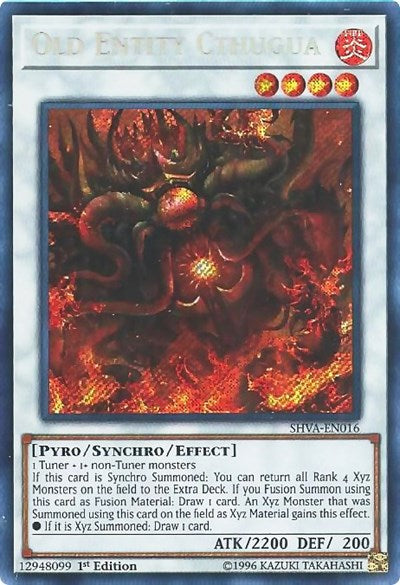 Old Entity Cthugua (Secret Rare) [SHVA-EN016-SeR]