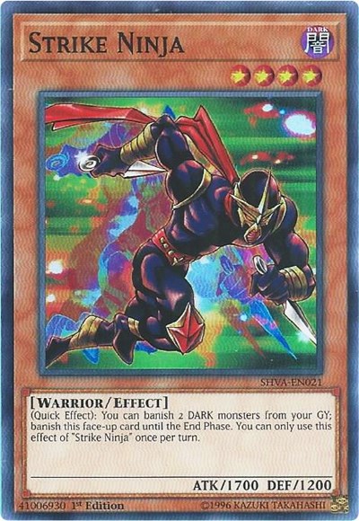 Strike Ninja (Super Rare) [SHVA-EN021-SuR]
