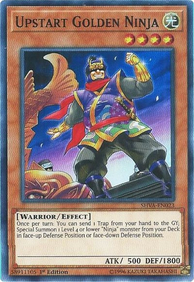 Upstart Golden Ninja (Super Rare) [SHVA-EN023-SuR]