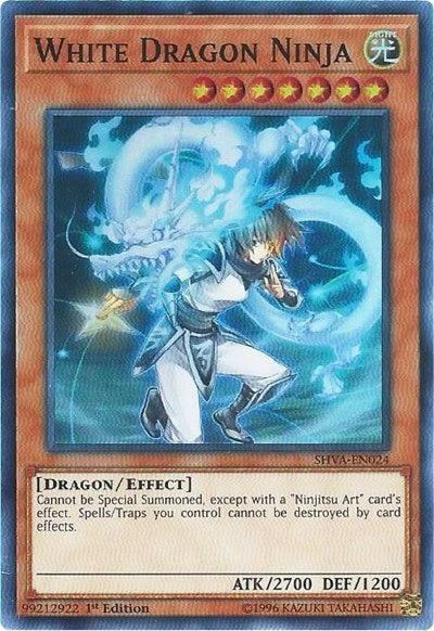 White Dragon Ninja (Super Rare) [SHVA-EN024-SuR]