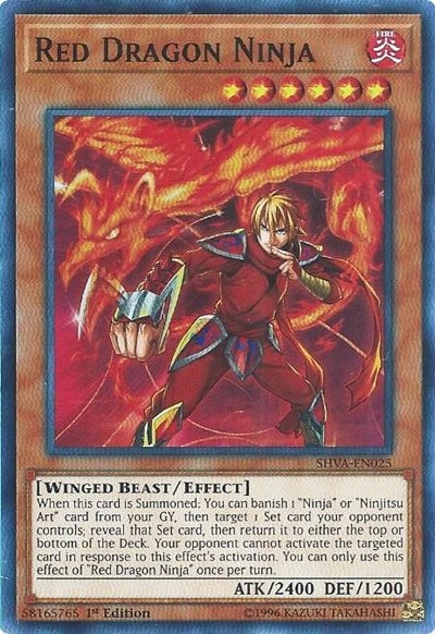 Red Dragon Ninja (Super Rare) [SHVA-EN025-SuR]