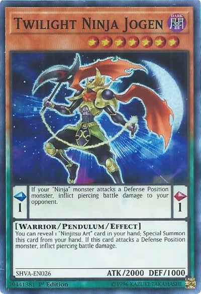 Twilight Ninja Jogen (Super Rare) [SHVA-EN026-SuR]