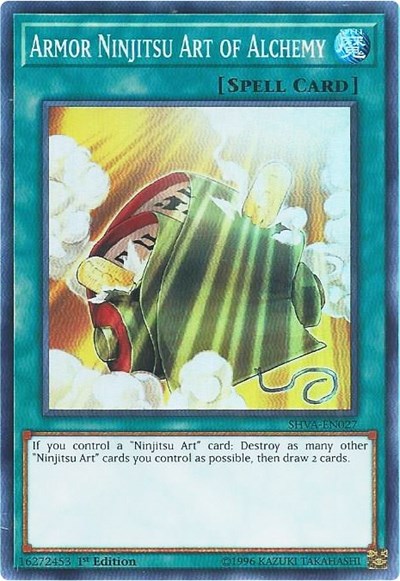 Armor Ninjitsu Art of Alchemy (Super Rare) [SHVA-EN027-SuR]