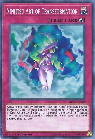 Ninjitsu Art of Transformation (Super Rare) [SHVA-EN028-SuR]