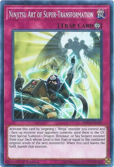 Ninjitsu Art of Super-Transformation (Super Rare) [SHVA-EN029-SuR]