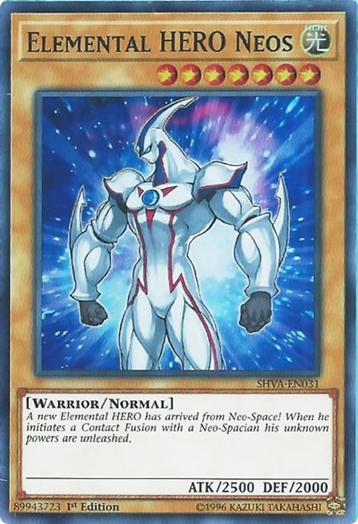 Elemental HERO Neos (Super Rare) [SHVA-EN031-SuR]