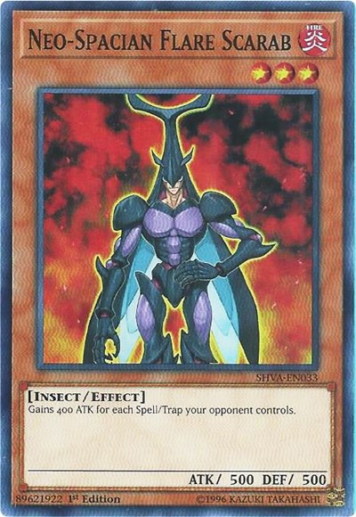 Neo-Spacian Flare Scarab (Super Rare) [SHVA-EN033-SuR]