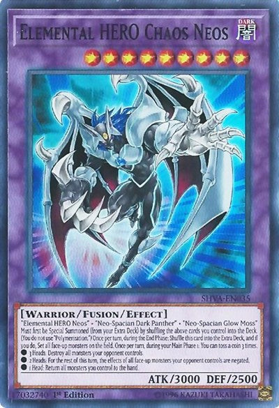 Elemental HERO Chaos Neos (Super Rare) [SHVA-EN035-SuR]