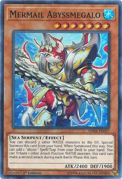 Mermail Abyssmegalo (Super Rare) [SHVA-EN037-SuR]