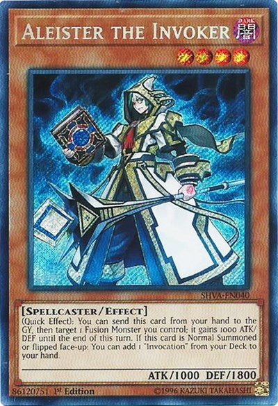 Aleister the Invoker (Secret Rare) [SHVA-EN040-SeR]