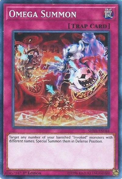 Omega Summon (Super Rare) [SHVA-EN044-SuR]