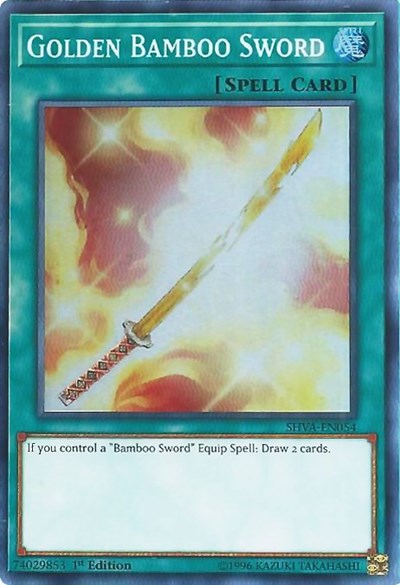 Golden Bamboo Sword (Super Rare) [SHVA-EN054-SuR]