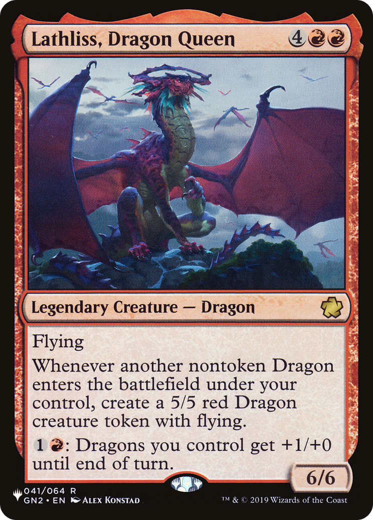 Lathliss, Dragon Queen [PLST-GN2-41]
