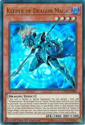 Keeper of Dragon Magic (Ultra Rare) [CT15-EN004-UR]