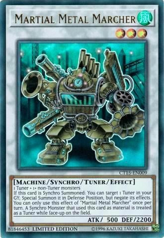Martial Metal Marcher (Ultra Rare) [CT15-EN009-UR]