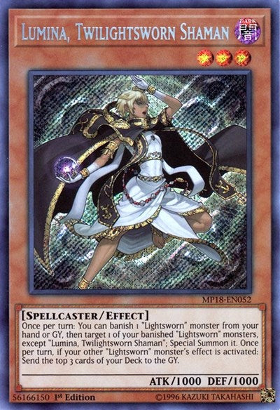 Lumina, Twilightsworn Shaman (Secret Rare) [MP18-EN052-SeR]