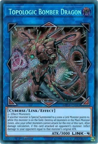 Topologic Bomber Dragon (Secret Rare) [MP18-EN065-SeR]