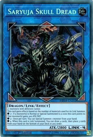 Saryuja Skull Dread (Secret Rare) [MP18-EN202-SeR]