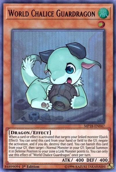 World Chalice Guardragon (Ultra Rare) [MP18-EN047-UR]