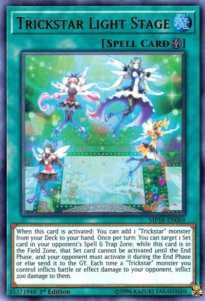 Trickstar Light Stage (Ultra Rare) [MP18-EN069-UR]