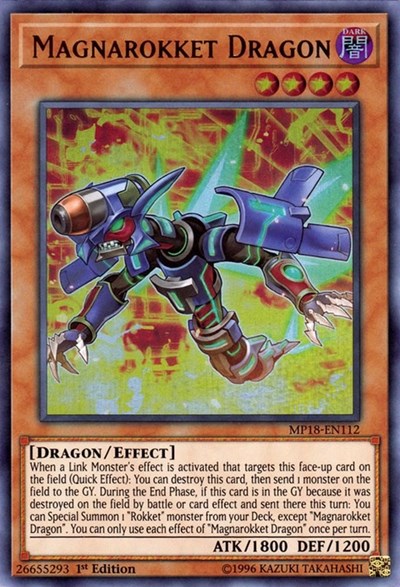 Magnarokket Dragon (Ultra Rare) [MP18-EN112-UR]