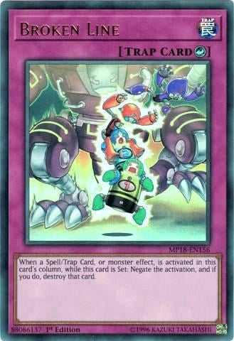 Broken Line (Ultra Rare) [MP18-EN156-UR]