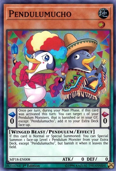 Pendulumucho (Super Rare) [MP18-EN008-SuR]