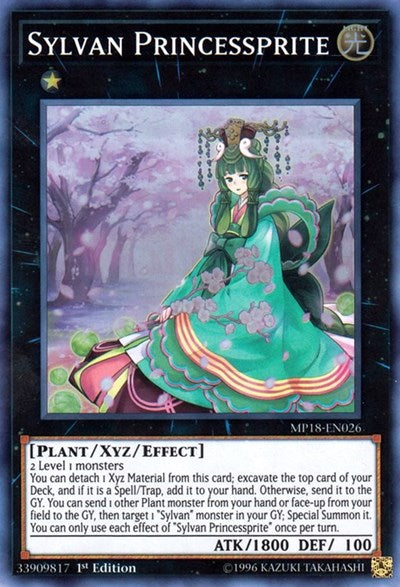 Sylvan Princessprite (Super Rare) [MP18-EN026-SuR]