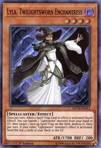 Lyla, Twilightsworn Enchantress (Super Rare) [MP18-EN051-SuR]