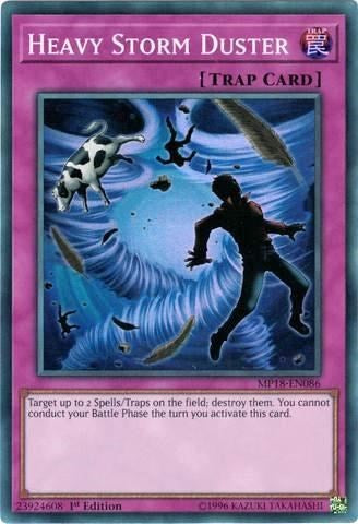 Heavy Storm Duster (Super Rare) [MP18-EN086-SuR]
