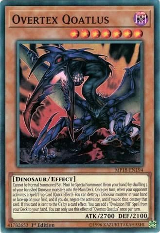 Overtex Qoatlus (Super Rare) [MP18-EN194-SuR]