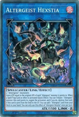 Altergeist Hexstia (Super Rare) [MP18-EN200-SuR]