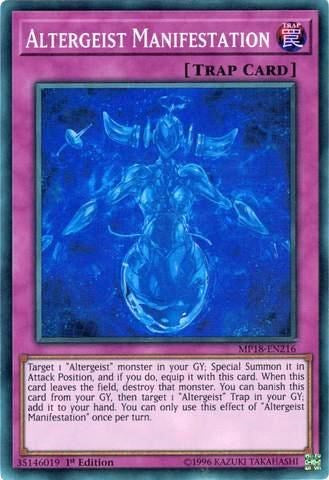 Altergeist Manifestation (Super Rare) [MP18-EN216-SuR]