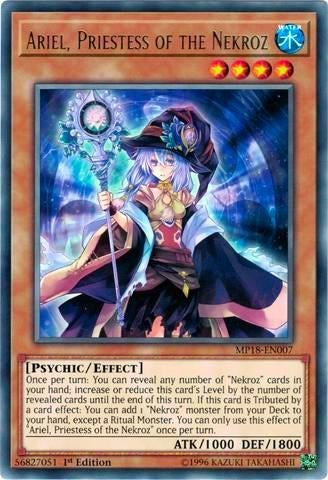 Ariel, Priestess of the Nekroz (Rare) [MP18-EN007-R]