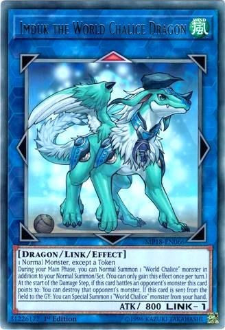 Imduk the World Chalice Dragon (Rare) [MP18-EN066-R]